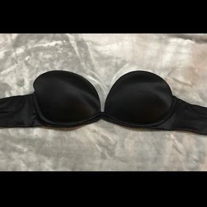 Black Victoria’s Secret Strapless Bra